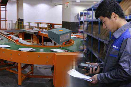 流水線自動分揀技術(shù)與工業(yè)掃碼器選型的重要性？nvf230強勢來襲