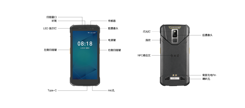 iData T1大屏移動智能手持終端(圖2) iData T1大屏移動智能手持終端